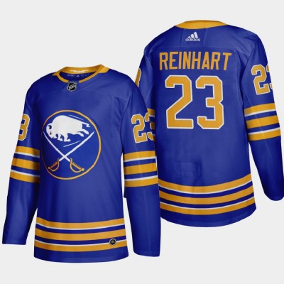 Buffalo Buffalo Sabres #23 Sam Reinhart Men's Adidas 2020-21 Home Authentic Player Stitched NHL Jersey Royal Blue Men's